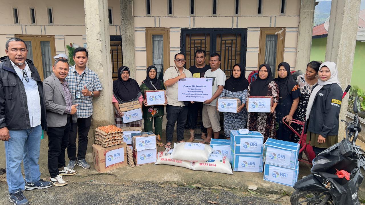 Cepat dan Tanggap, BRI Peduli Hadir Salurkan Bantuan untuk Korban Bencana di Sumatera