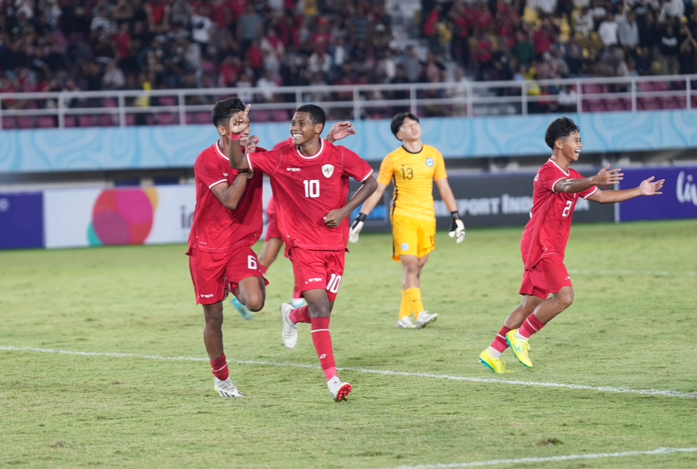 Head to Head Timnas Indonesia Vs Filipina di Piala AFF U-16