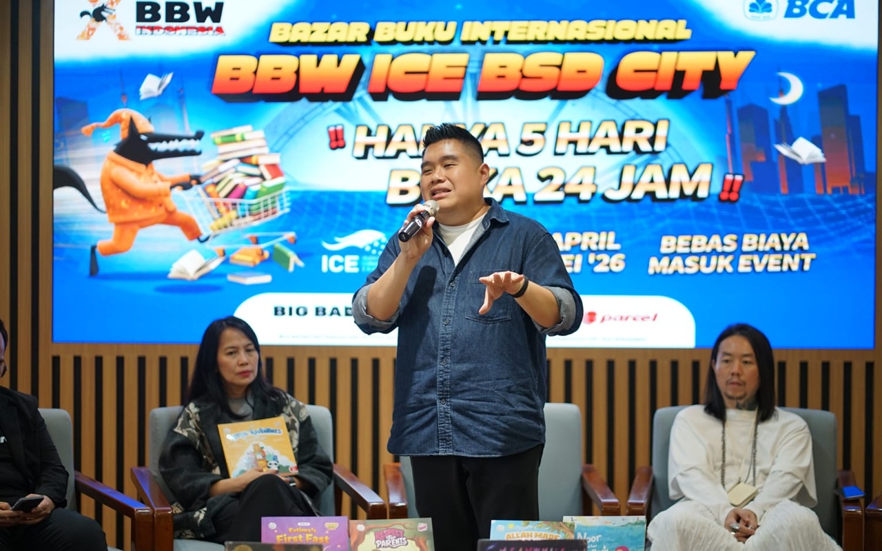 Big Bad Wolf Jakarta 2026 Digelar 24 Jam Nonstop di ICE BSD, Diskon Buku Hingga 90 Persen