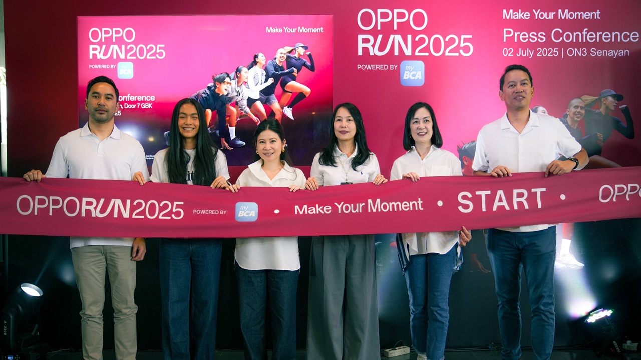 OPPO RUN 2025 di Bali Resmi Gandeng BCA, Cek Link Pendaftarannya!