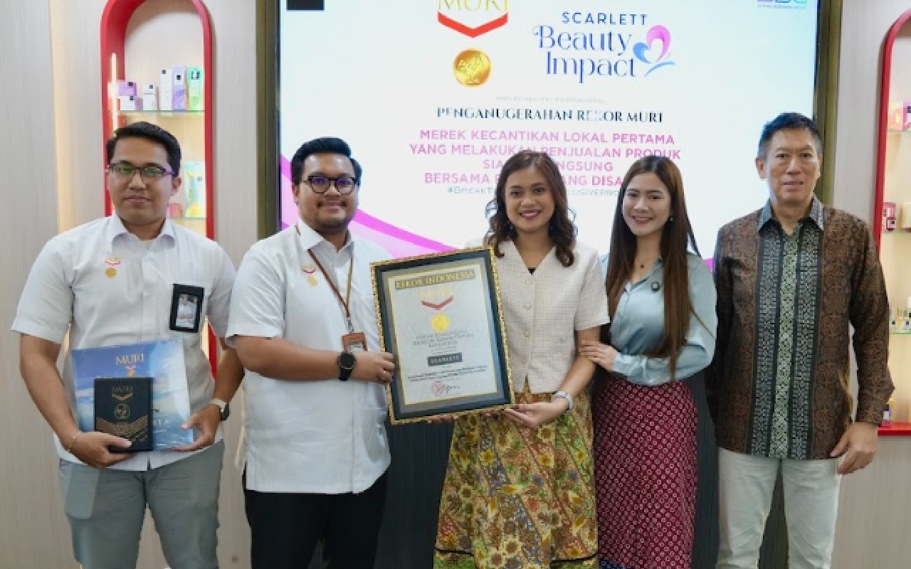 Scarlett Cetak Rekor MURI Lewat Live Shopping Inklusif Bersama Penyandang Disabilitas