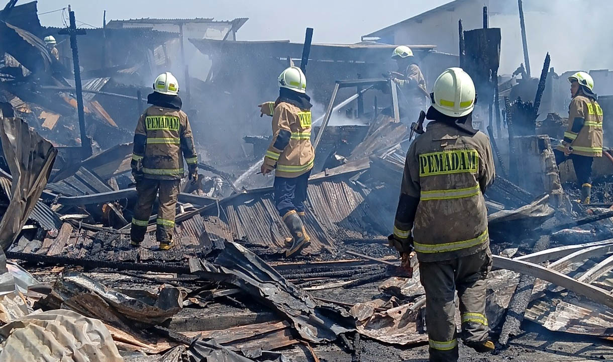 Penyebab Kebakaran 30 Rumah di Kemayoran Diungkap Petugas