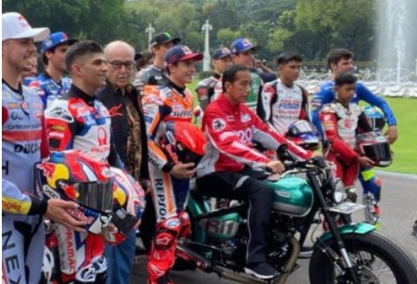 Waduh! Jokowi Ngaku Lemas Tak Ikut Pawai Pembalap Moto GP, Ternyata Ini Penyebabnya