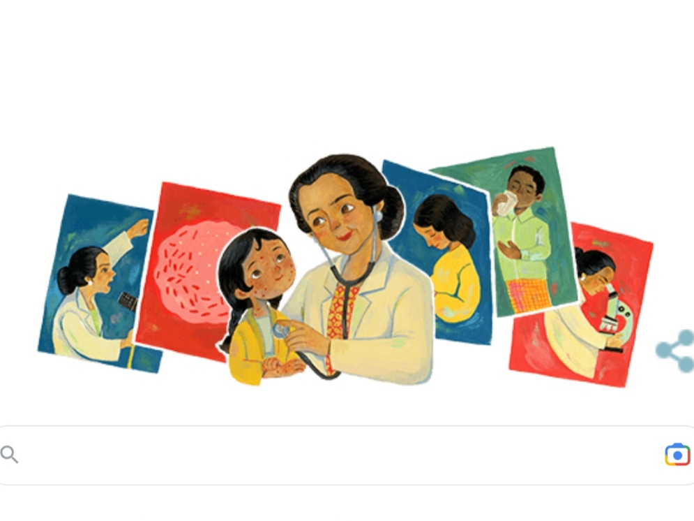 Mengenal Sosok Prof. Dr. Sulianti Saroso yang jadi Google Doodle Hari ini