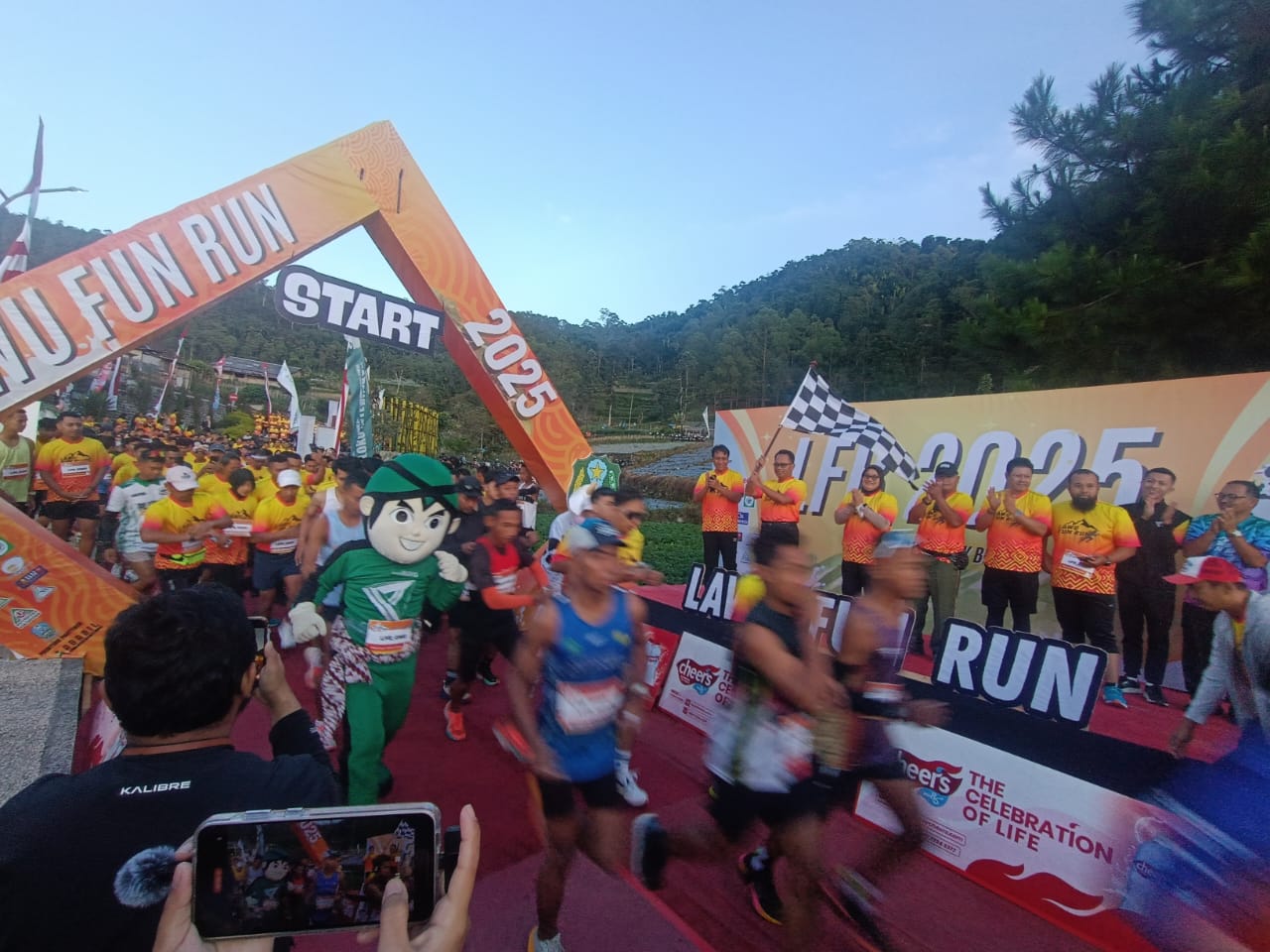 Lawu Fun Run 2025, Dorong Ekonomi Industri Komunal Kampung Susu Lawu Bersama Pemkab Magetan dan Dompet Dhuafa