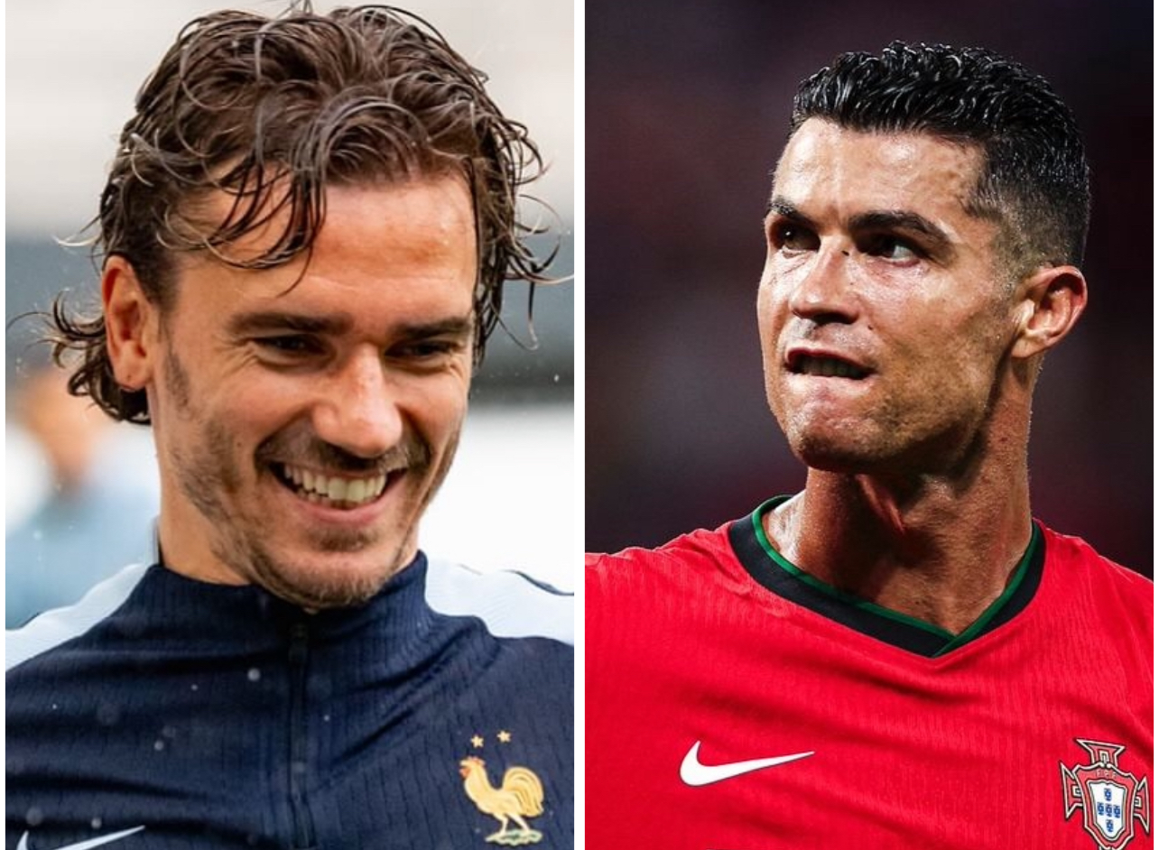 Euro 2024: Cristiano Ronaldo Vs Antoine Griezmann, Adu Striker Mandul di Laga Portugal Vs Prancis
