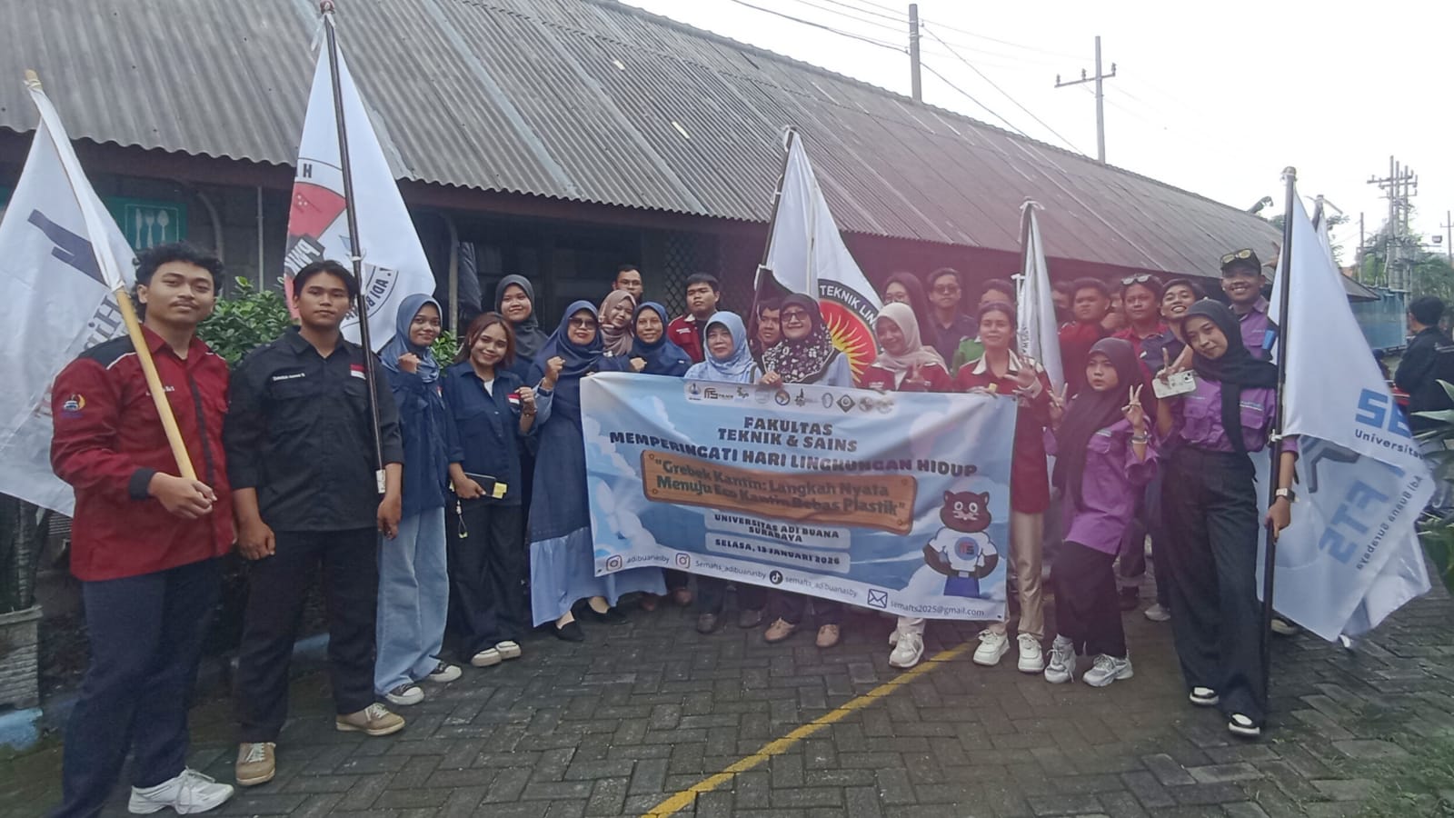 Unipa Surabaya Gelar Grebek Kantin Kampus, Edukasi Eco Canteen Peringati Hari Lingkungan Hidup