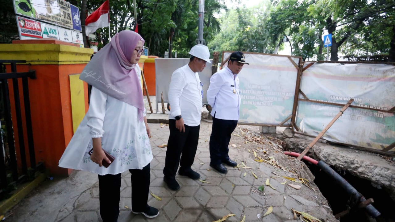 Proyek Galian di Jalan KS Tubun Tangerang Bikin Macet Parah, Pj Wali Kota Minta PDAM Percepat Pengerjaan