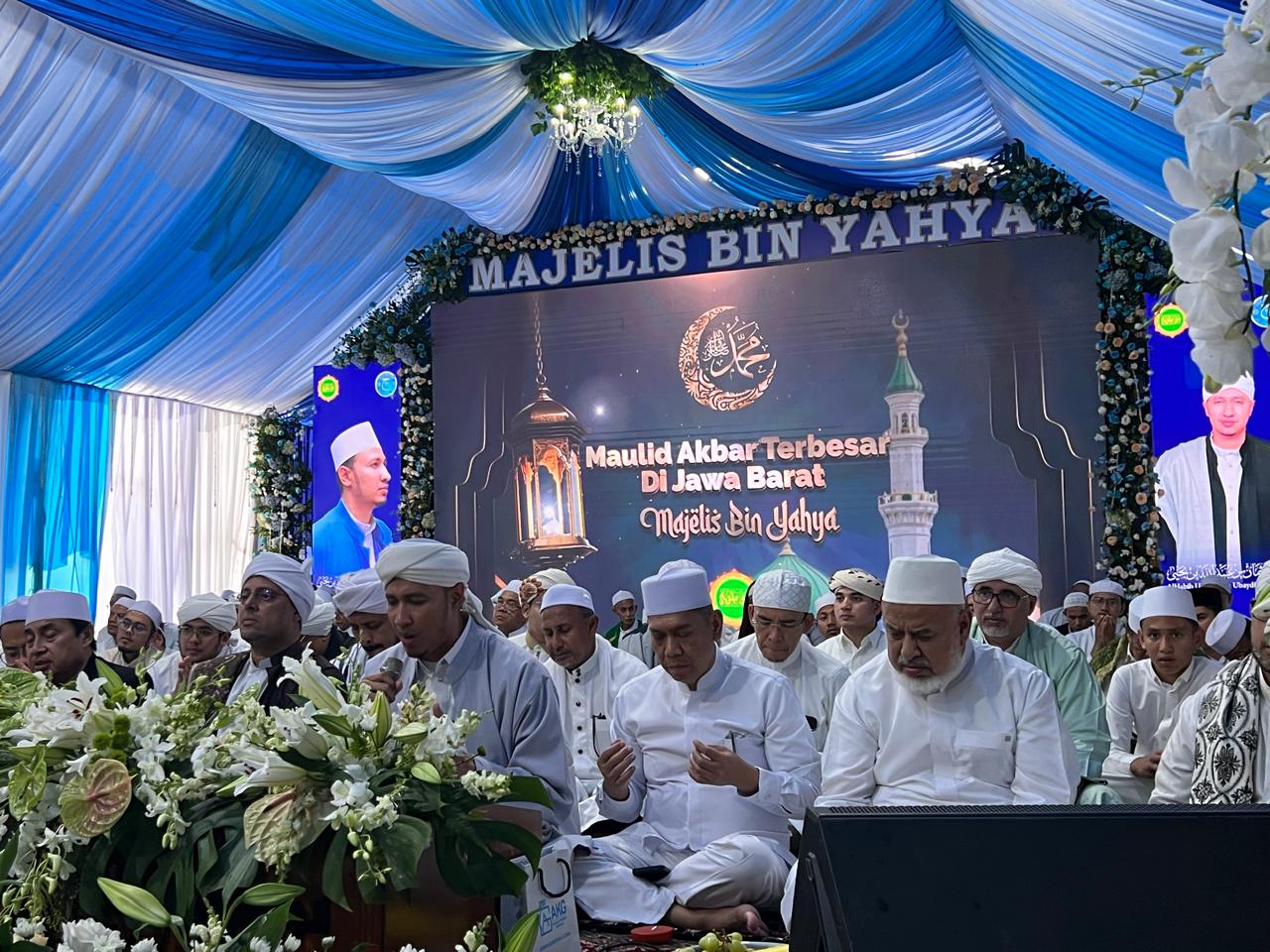 Hadir di Majelis Usman Bin Yahya, Adies Kadir Kenang Kisah Kesembuhannya