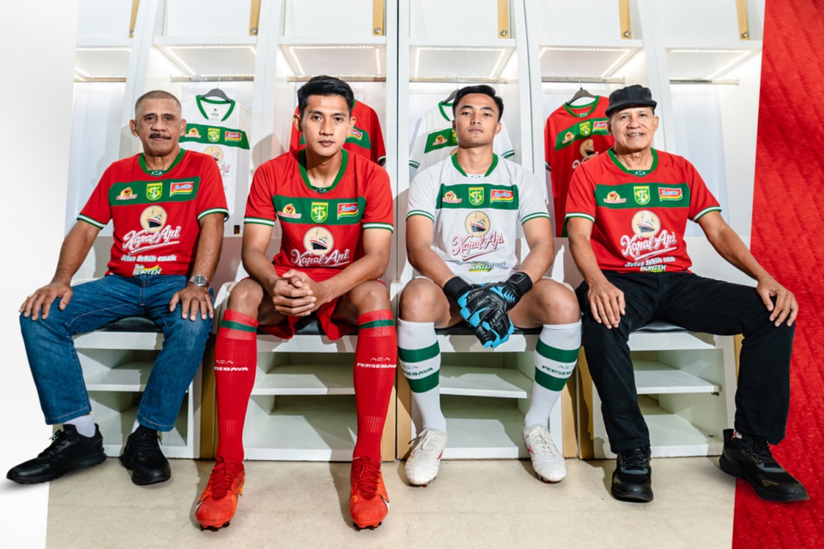 Persebaya Rilis Alternate Jersey Warna Merah di Team Launching Lawan Persik Kediri 