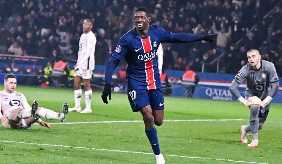 PSG vs LOSC Lille  4-1: Les Parisiens Kembali Bantai Lawan, Unggul 12 Poin di Klasemen