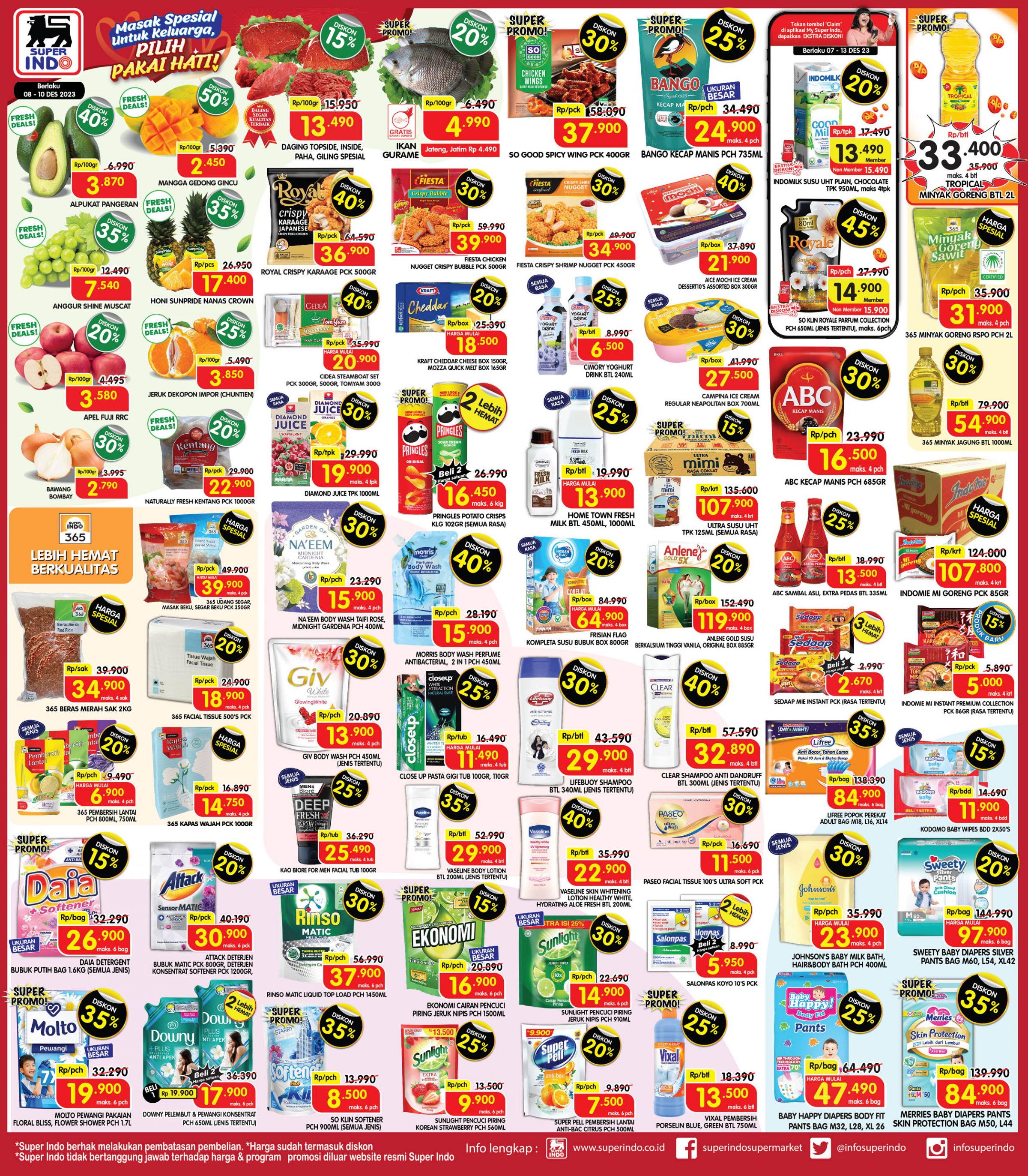 Ini Dia Katalog Promo JSM Superindo Periode 8-10 Desember 2023, Yuk Berburu Buah yang Diskon hingga 50 Persen