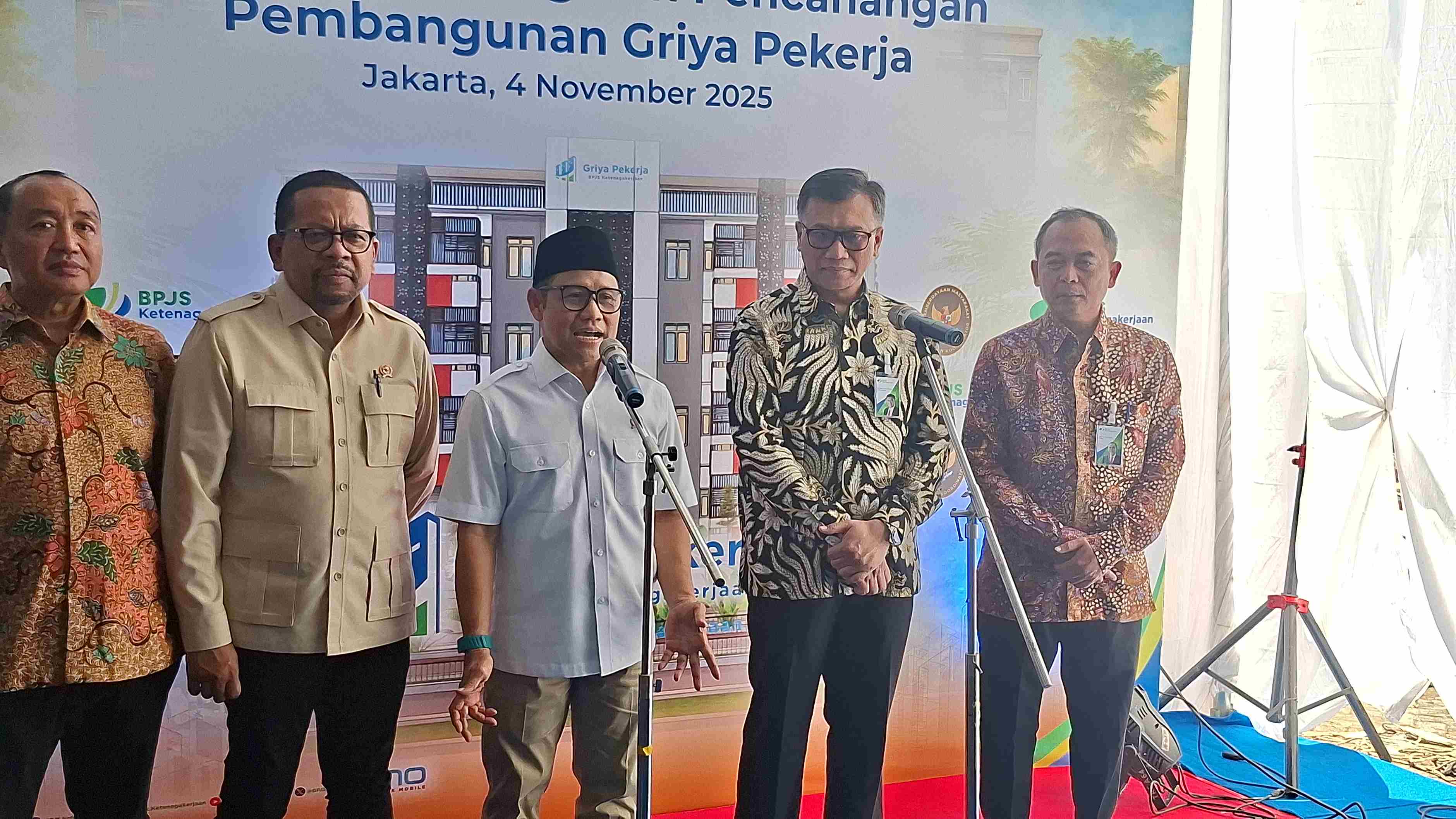 Cak Imin Dorong Pembangunan Griya Pekerja BPJS Ketenagakerjaan: Batas Tinggal Maksimal 3 Tahun