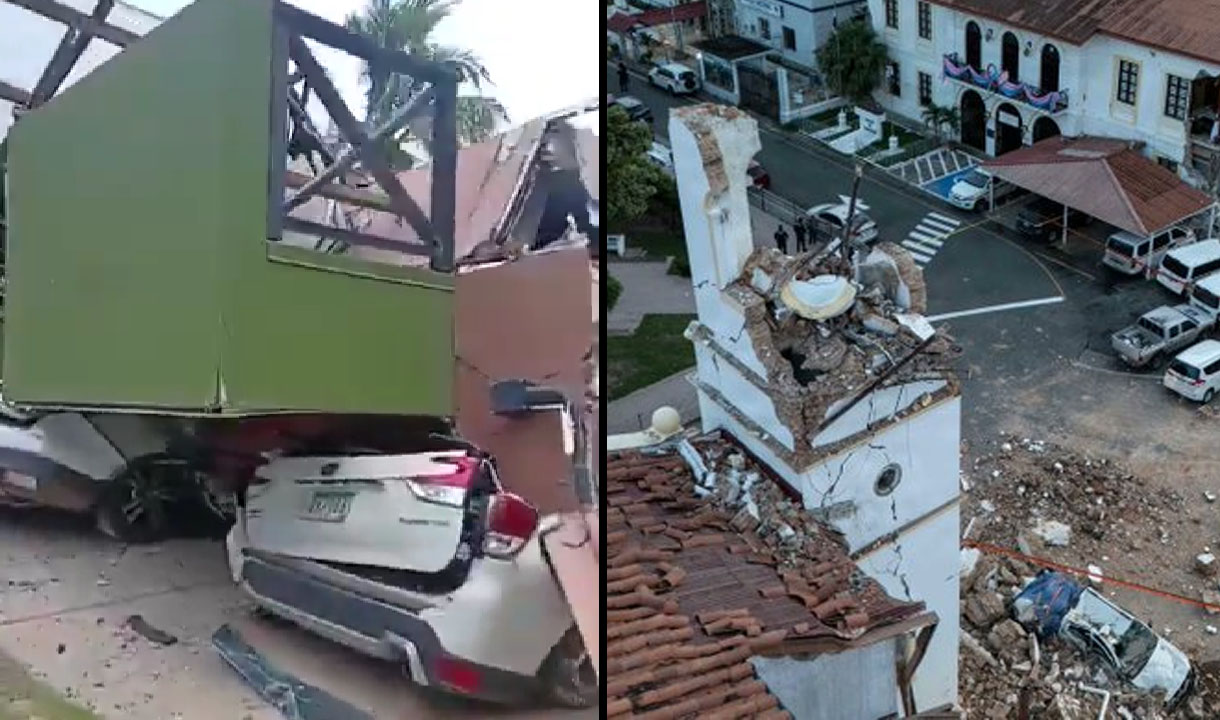 Gempa M7.7 Guncang Panama, Bangunan Retak dan Runtuh