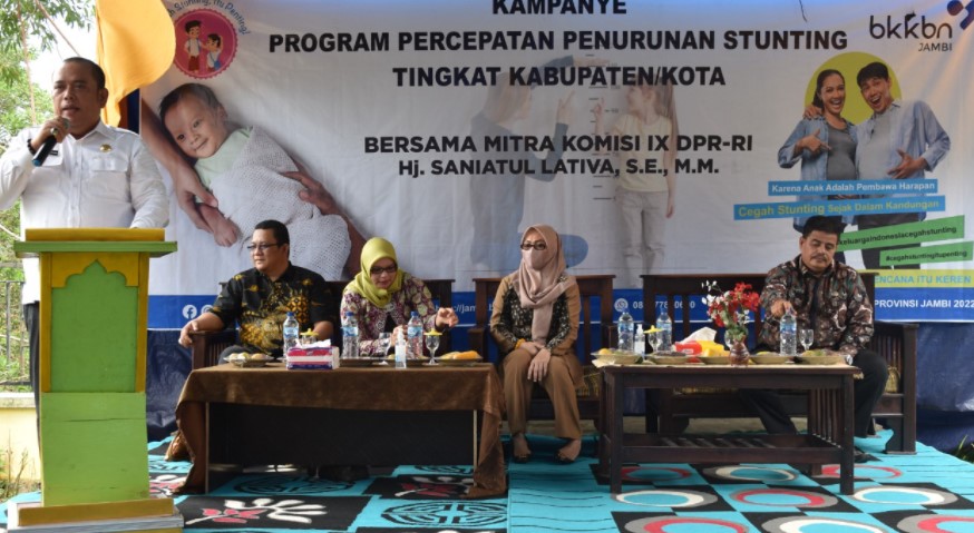 Komisi IX DPRD RI Kampaye Percepatan Turun Stunting Bersama BKKBN