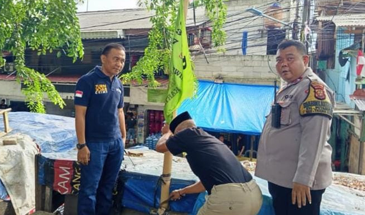 Bendera Ormas Dibersihkan Polsek Tanah dari Ruang Publik, Cegah Premanisme