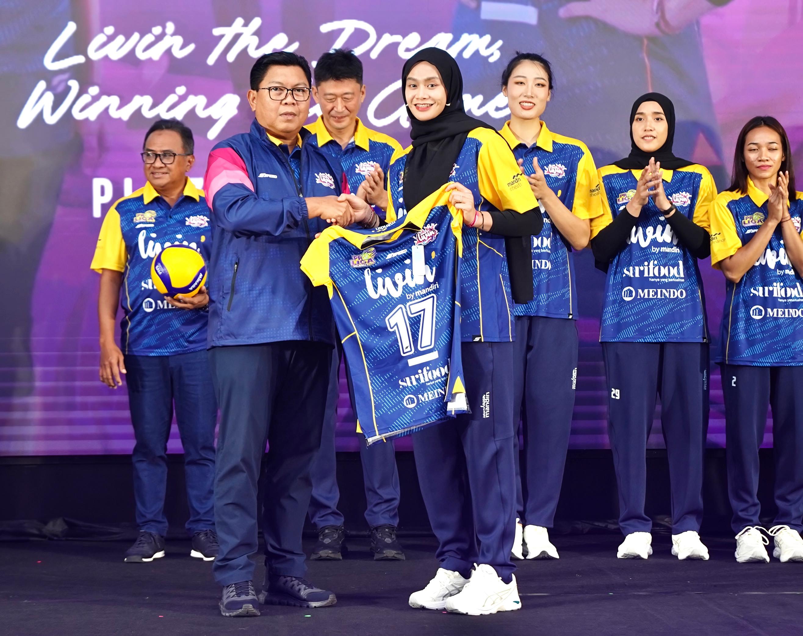 Jakarta Livin' by Mandiri Umumkan Daftar Pemain untuk Kejuaraan Proliga 2025 Putri