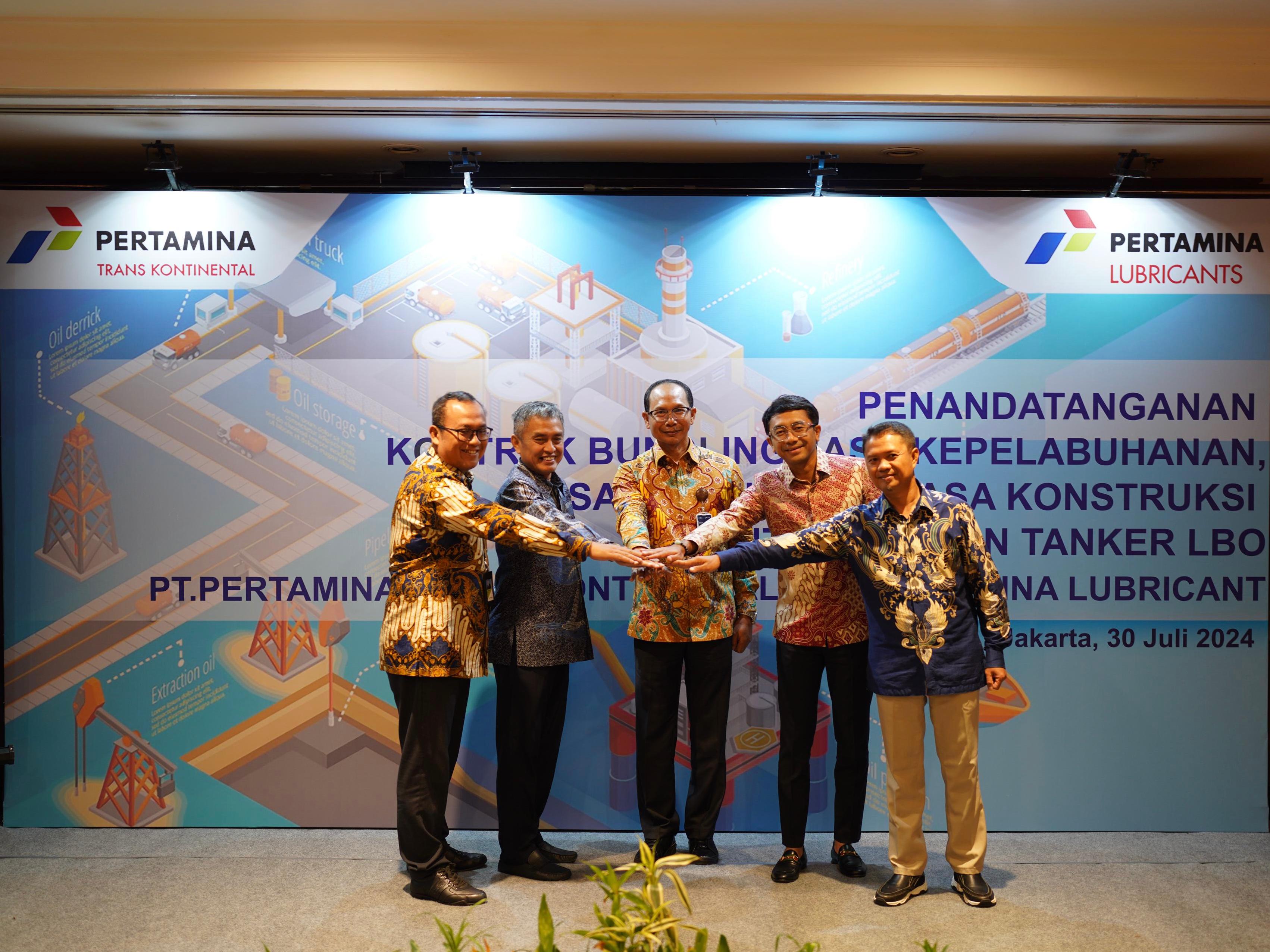 Pertamina Trans Kontinental Gandeng Pertamina Lubricants, Perkuat Industri Kepelabuhan Terdepan di Dunia