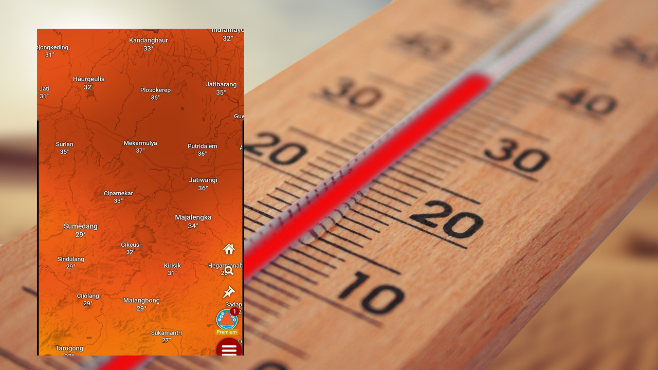 Daftar Wilayah dengan Suhu Panas Capai 37 Derajat Celcius Siang Ini, Berikut Tips Cegah Heat Stroke!