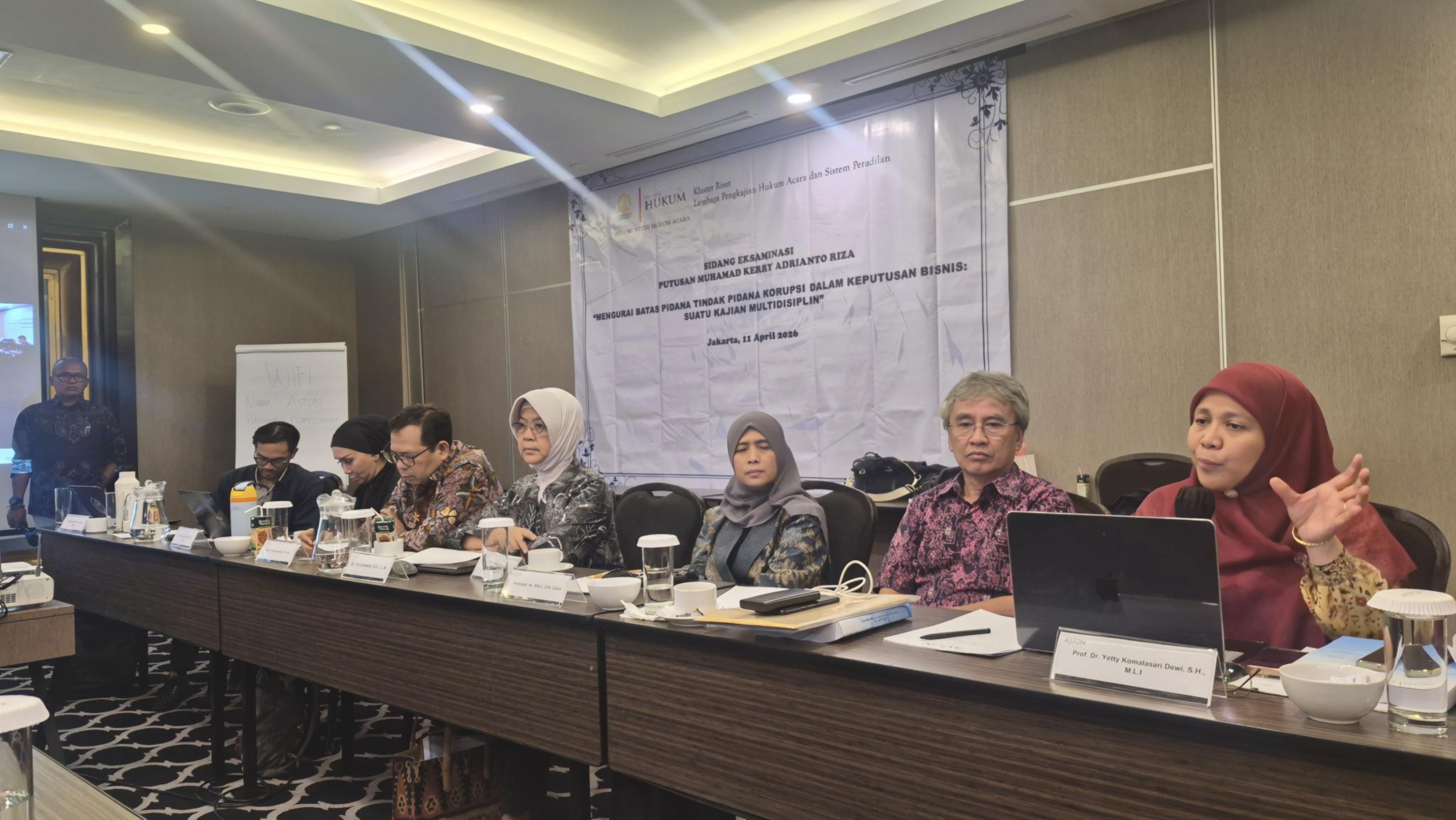 Sidang Eksaminasi UI: Intervensi Riza Chalid dalam Kasus Pertamina Lemah Secara Hukum