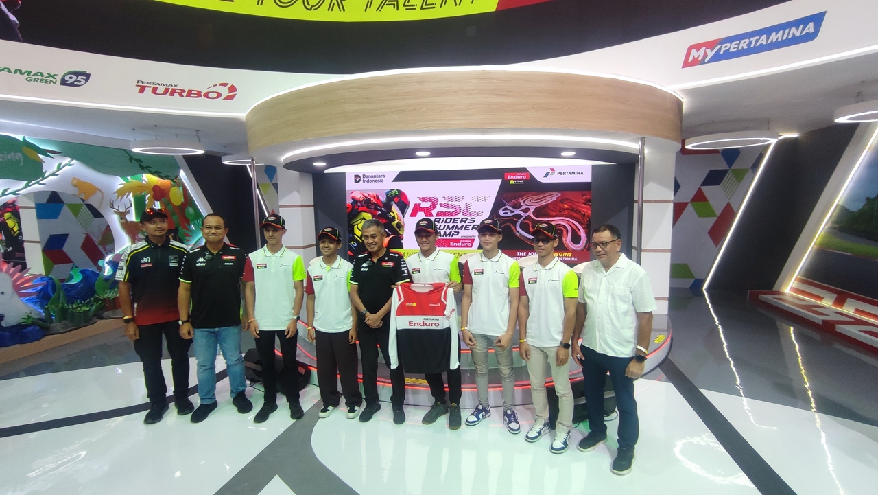 Dukung Talenta Nasional, Pertamina Enduro Bawa 5 Pembalap Muda Belajar di VR46 Academy
