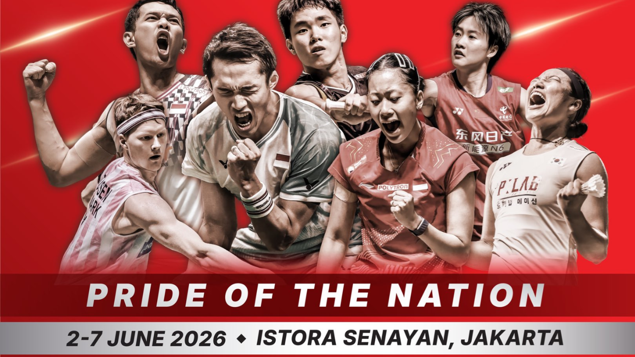 Jadwal War Tiket Indonesia Open 2026, Badminton Lovers Siap-Siap Awal Mei