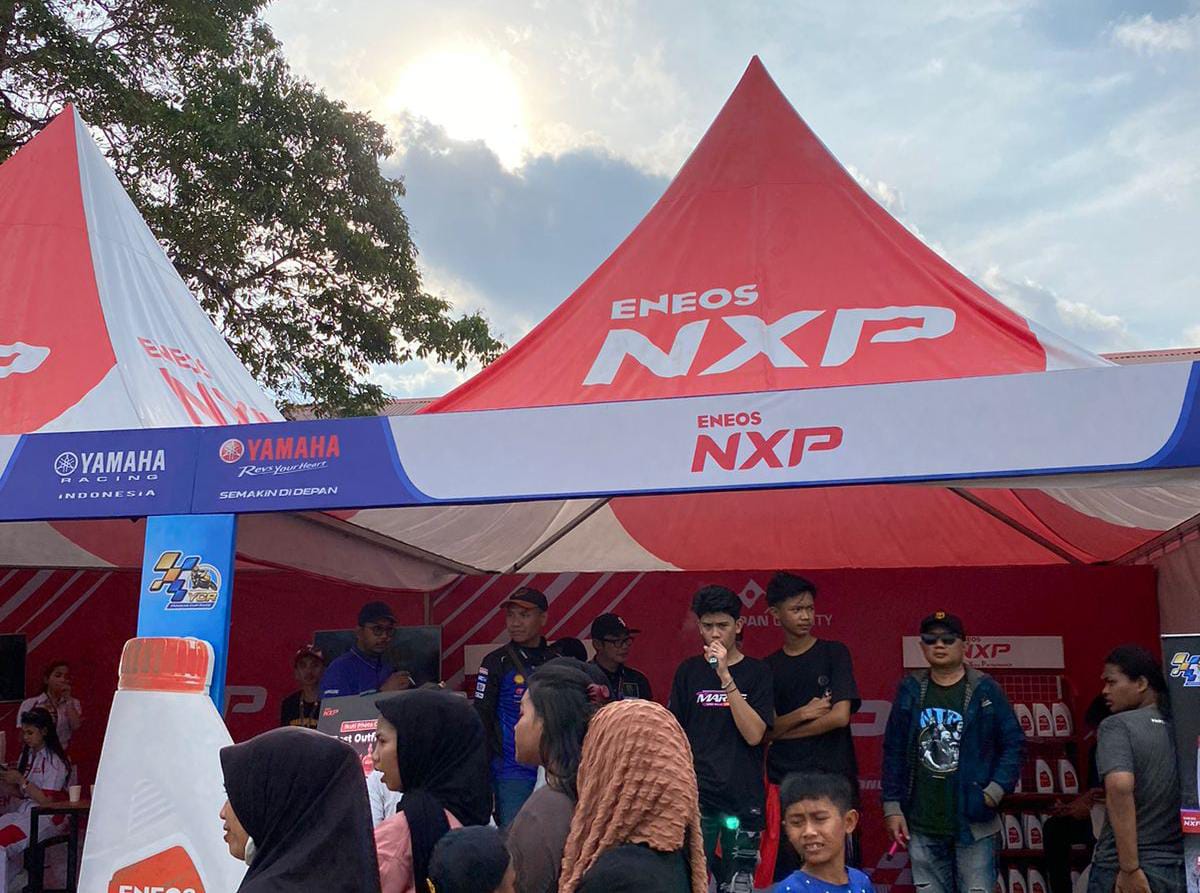 Parade Keliling Bengkel Tandai Peluncuran Eneos NXP di Ajang YCR 2024