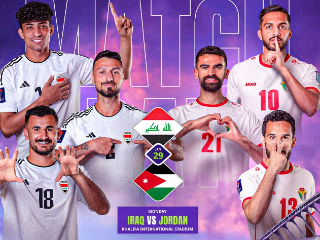 Link Nonton Irak vs Jordania di 16 Besar Piala Asia, Singa Mesopotamia Lebih Diunggulkan