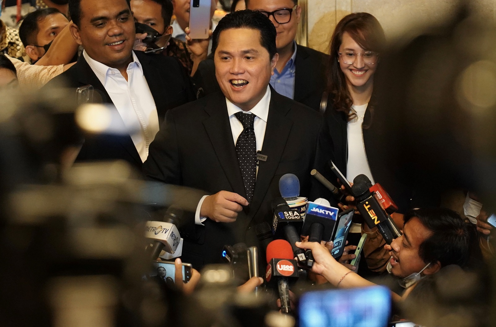 Jadi Ketua Umum PSSI, Erick Thohir Bicara Soal Piala Dunia U-20 dan Sarasehan Sepak Bola