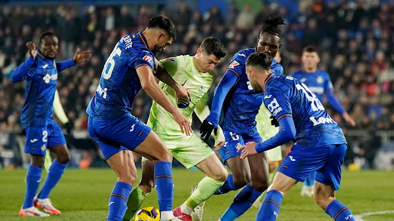 Getafe vs Barcelona 1-1: Blaugrana Melempem di La Liga, Gagal Menang Empat Laga Beruntun