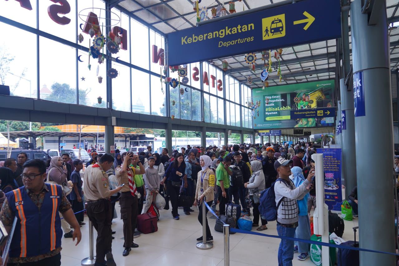 Berikut Daftar KA Ekonomi Gerbong New Generation Berangkat dari Stasiun Pasar Senen