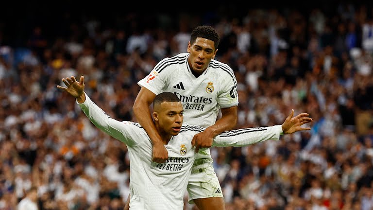 Real Madrid vs Celta Vigo 3-2, Mbappe dan Arda Guler Bawa Los Blancos Pepet Barcelona