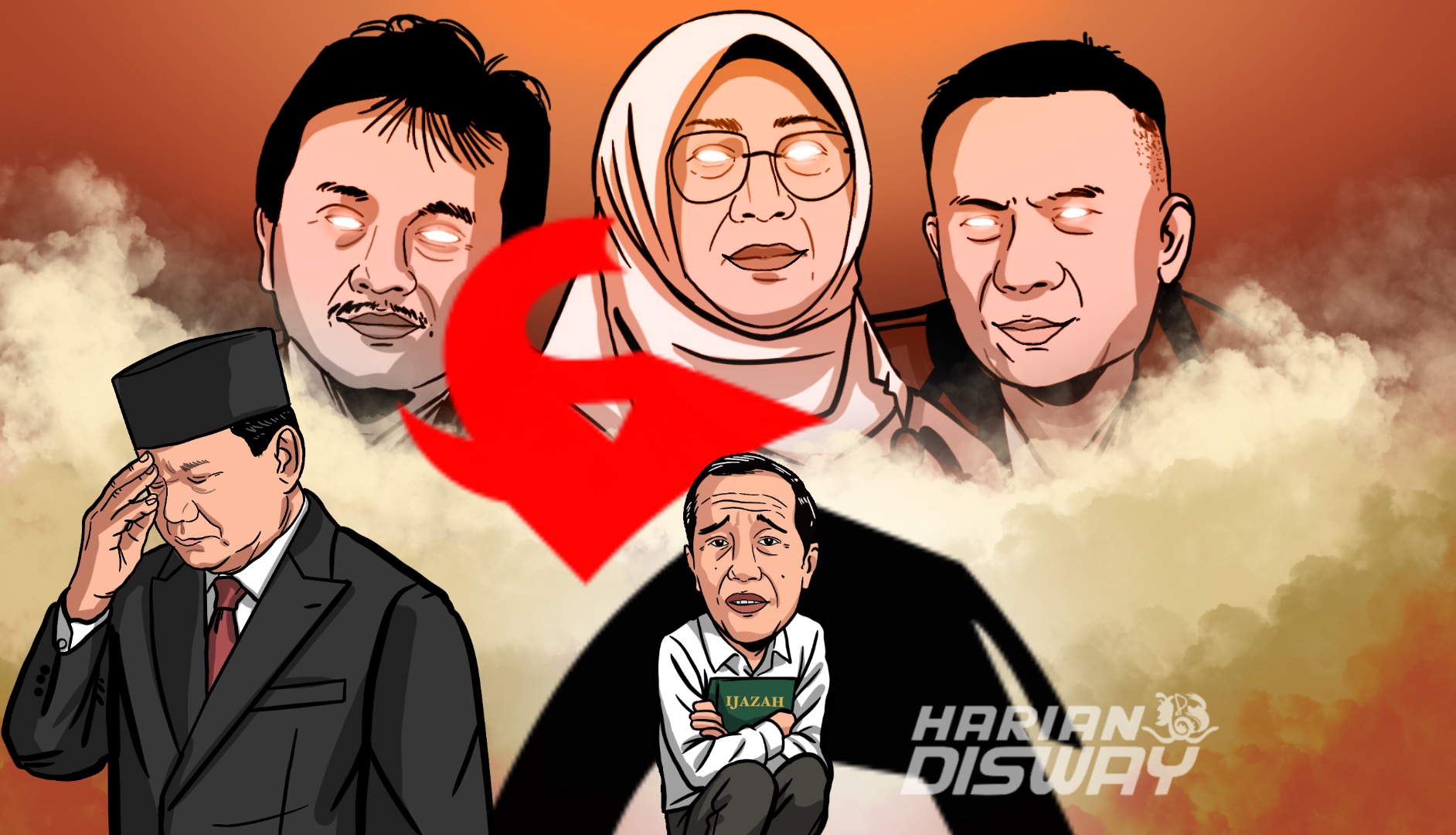 Trio Tiroris (Tifa, Roy, Rismon)