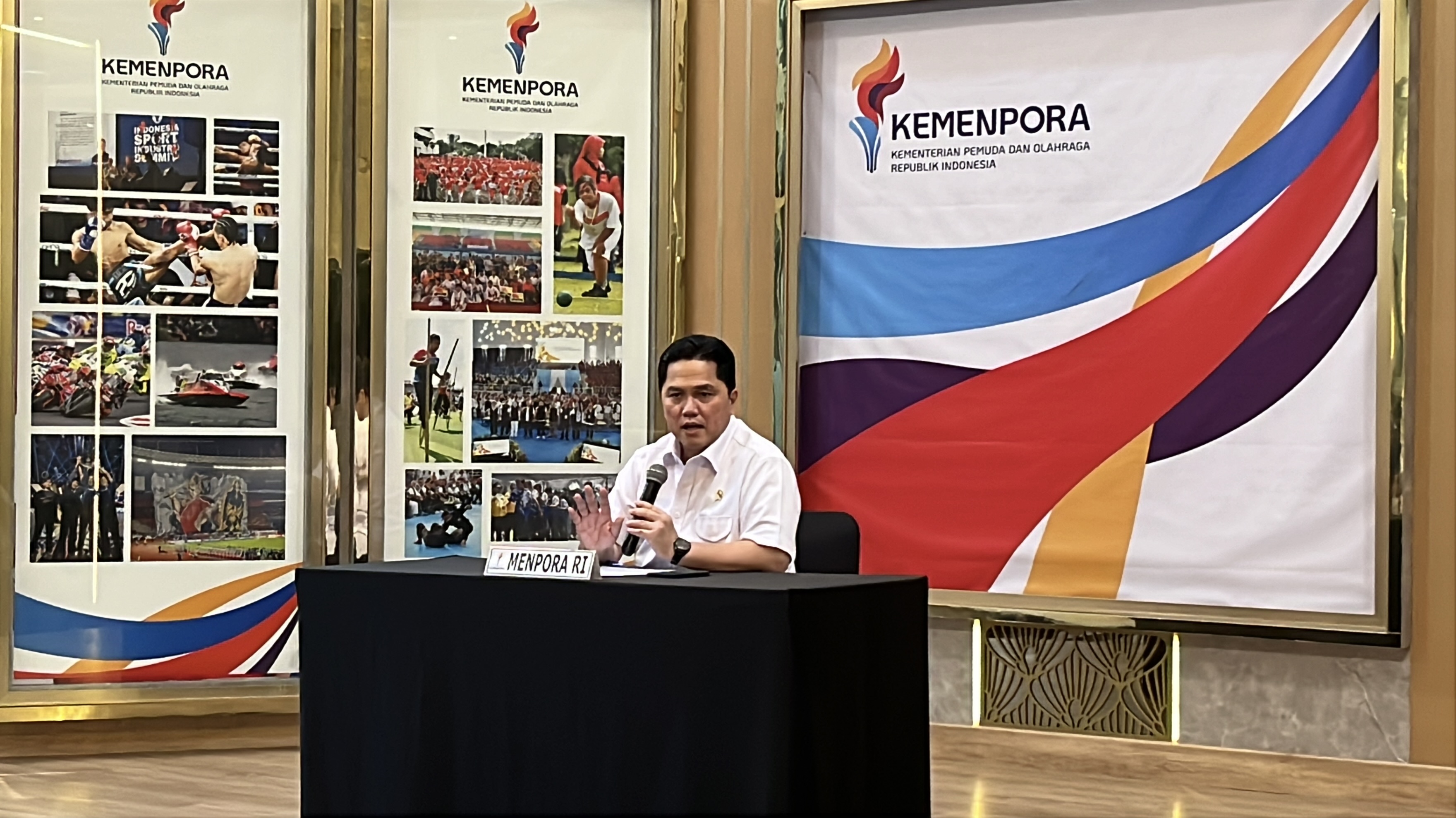 Menpora Sebut Sanksi IOC untuk Indonesia Belum Final, Erick Thohir: Masih Ada Ruang Dialog