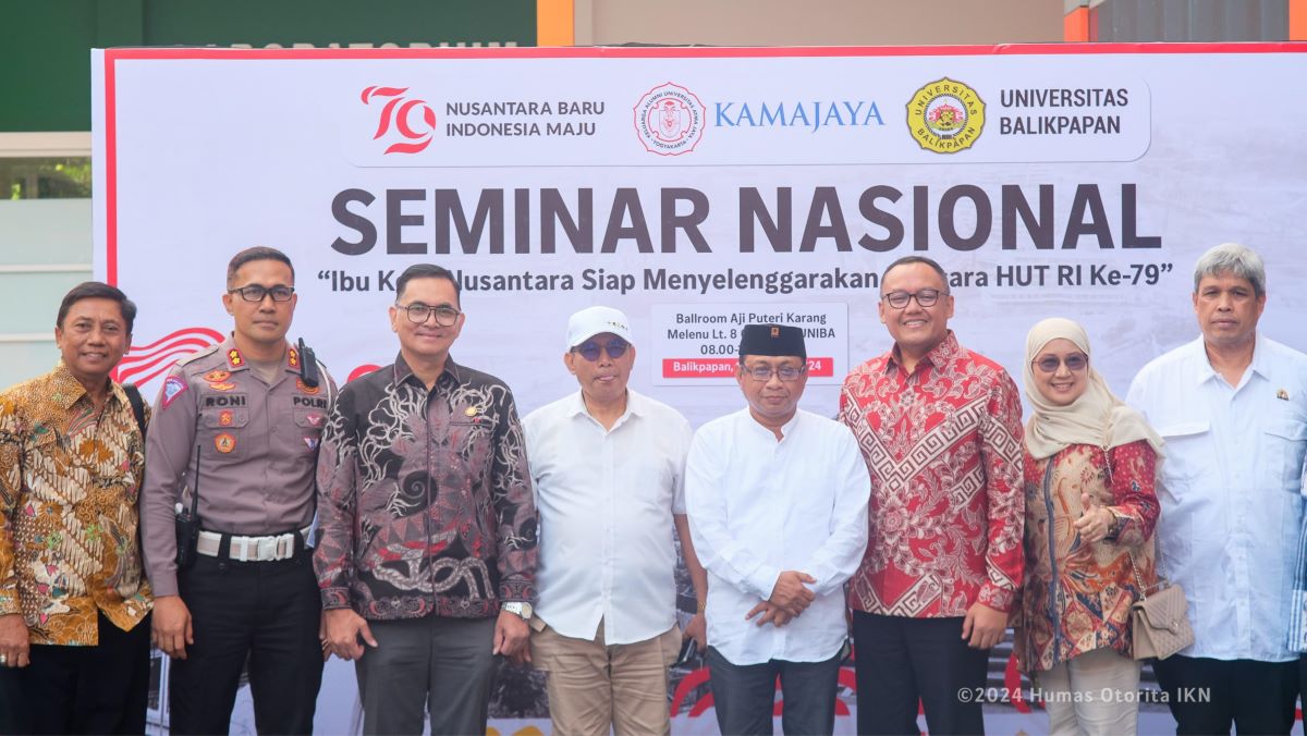 Persiapan Upacara HUT RI ke-79 Dikebut Siang-Malam, Polda Kaltim Amankan Akses Utama Menuju Plaza Seremoni 