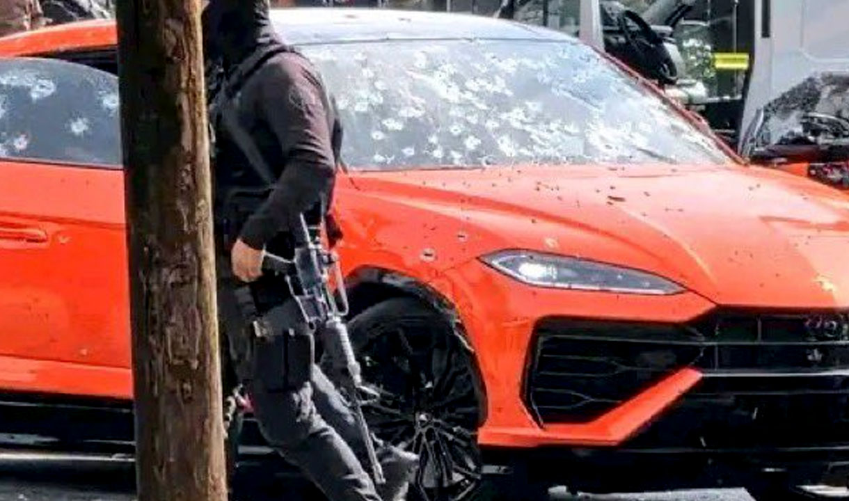Lamborghini Urus Diberondong Ratusan Peluru di Siang Bolong, Pengusaha Meksiko Tewas di Tempat Bersama Putrinya