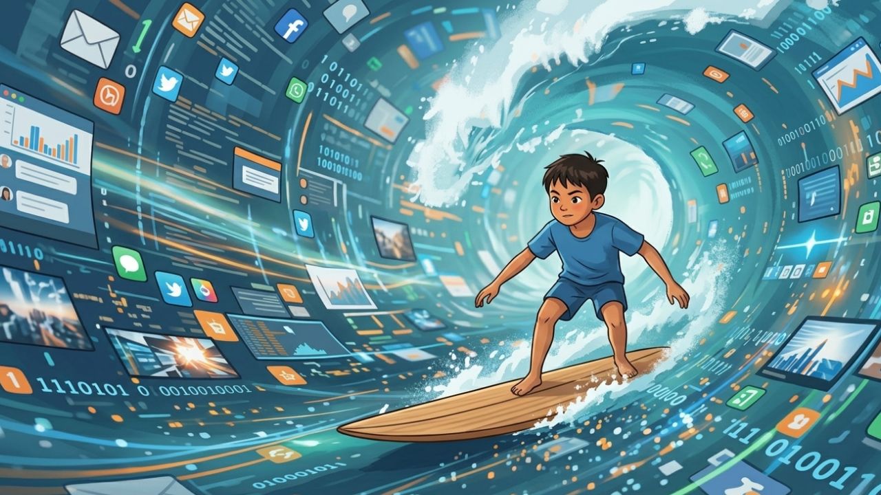 Tsunami Digital: Saat Anak Lebih Cepat Tahu daripada Orang Tuanya