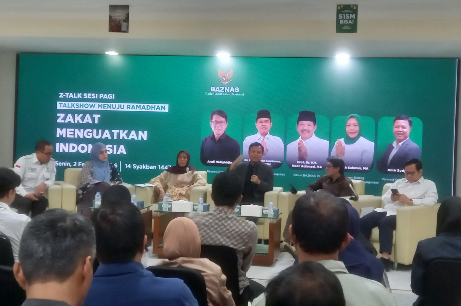 Ramadhan Jadi Momentum, Baznas Targetkan Penghimpunan Zakat Rp 515 Miliar