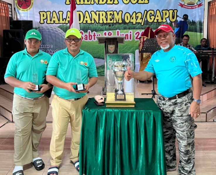 Ikuti Jejak Sang Ayah, Kisah M Fariz Mulia Rambe Jajal Piala Golf Danrem