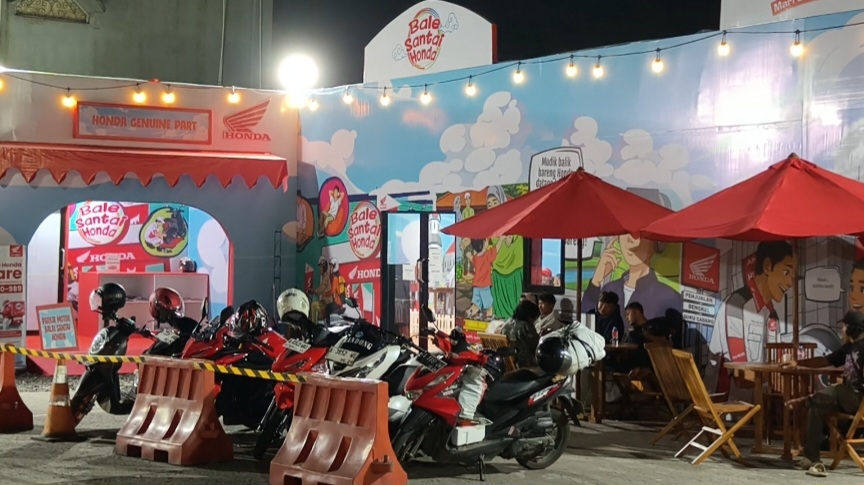 Bale Santai Honda Hadirkan Tempat Istirahat Bagi Pemudik Motor, Fasilitas Lengkap!