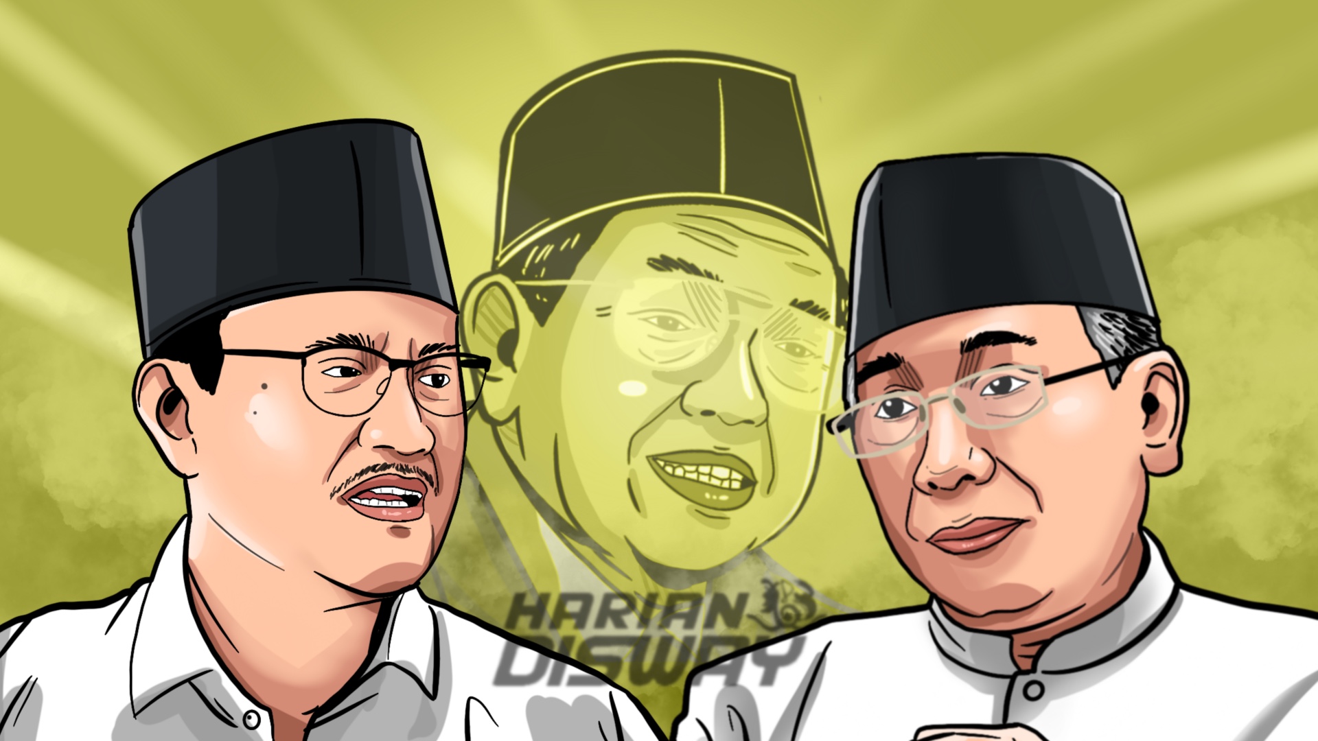 Ketika Perseteruan 'Dua Anak' Gus Dur Tak Juga Berakhir 