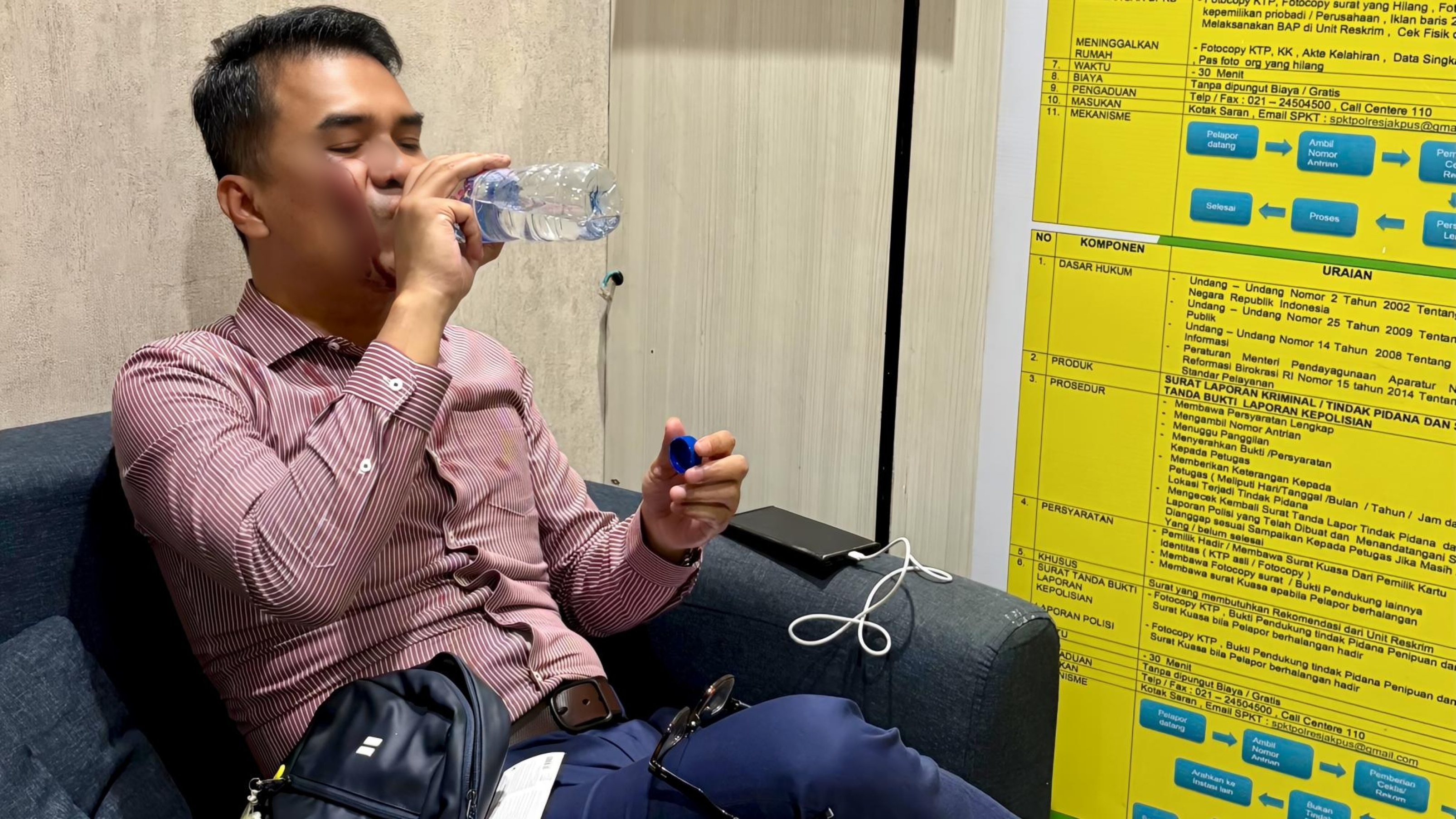Bro Ron Lapor Polisi usai Jadi Korban Pemukulan, LP di Polsek Menteng