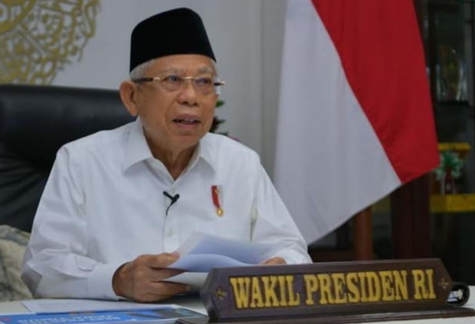 Wakil Presiden KH Maruf Amin Tanggapi Tragedi Kanjuruhan: Kita Tunggu Saja Ya