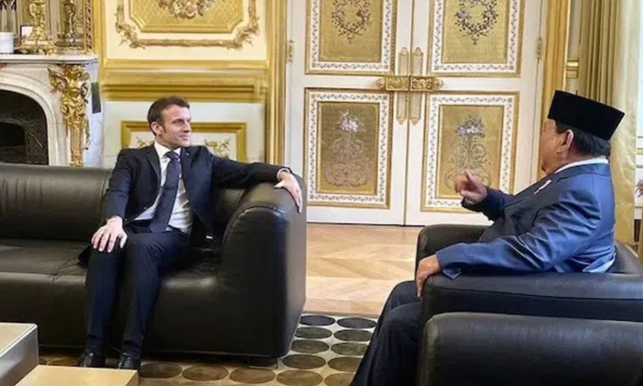 Penuhi Undangan Prancis, Prabowo dan Presiden Emmanuel Macron Bahas Jet Tempur