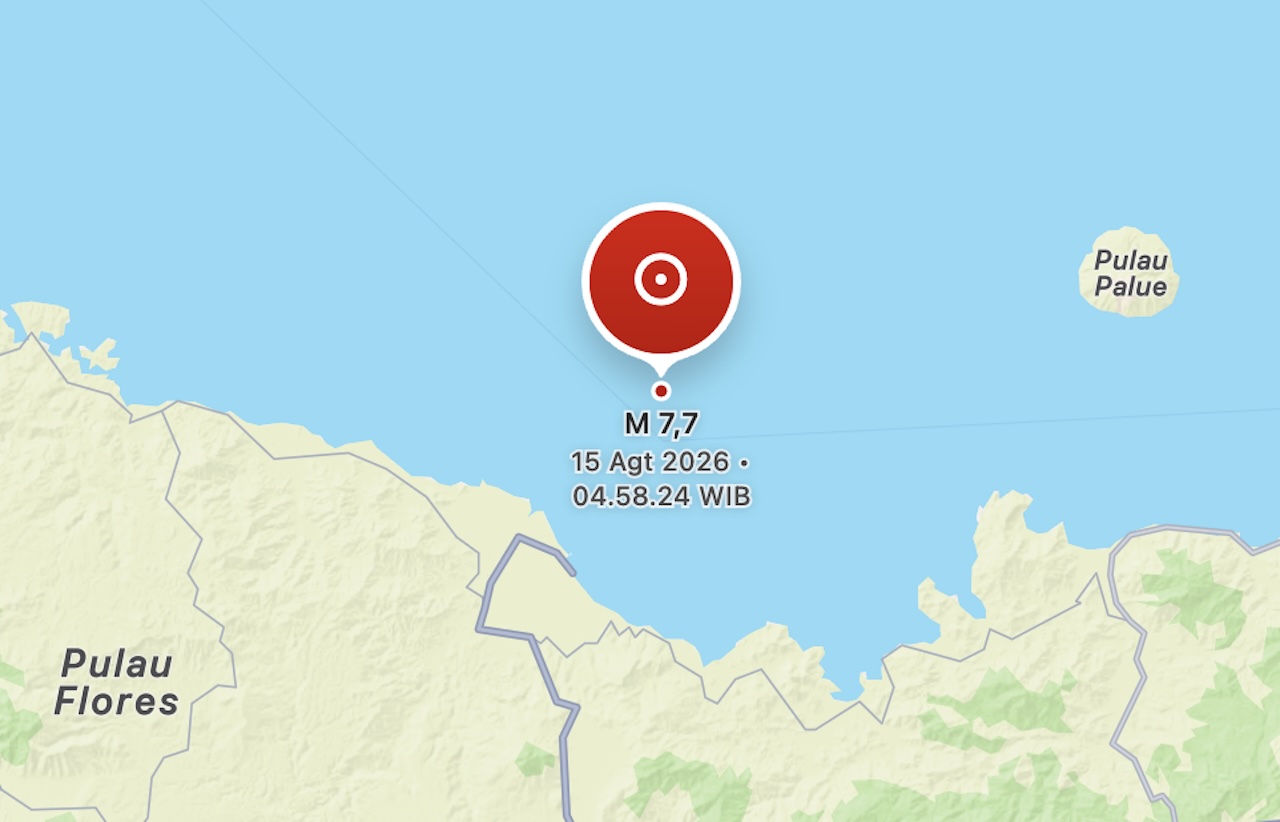 Gempa M 7,7 Guncang Nagekeo NTT, Potensi Tsunami di 4 Provinsi