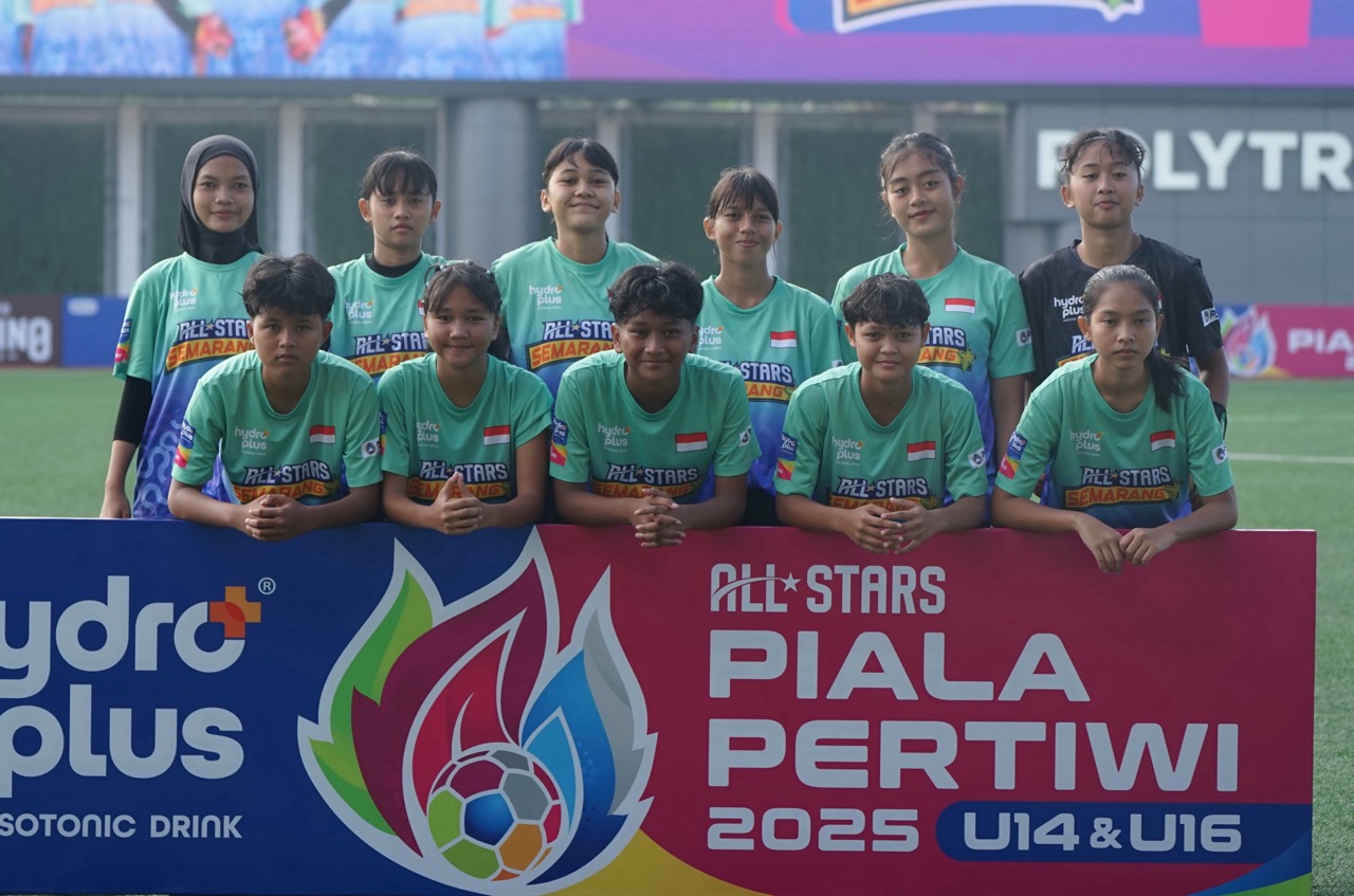 Inilah Hasil Penyisihan Fase Grup Piala Pertiwi U14 & U16 2025 All Stars
