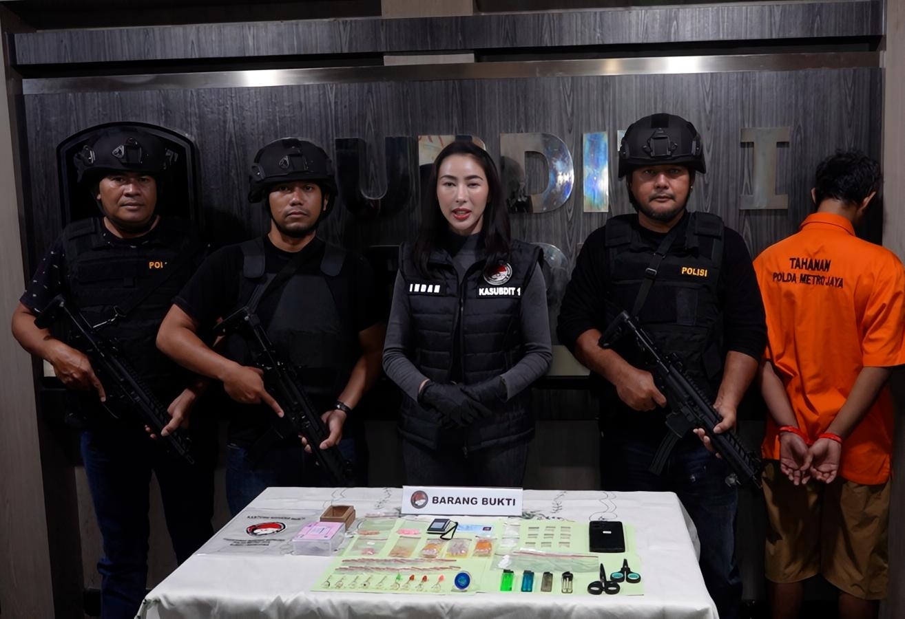 Polda Metro Bekuk Pengedar Sabu dan Ekstasi, Sasar Remaja Lewat Sistem COD