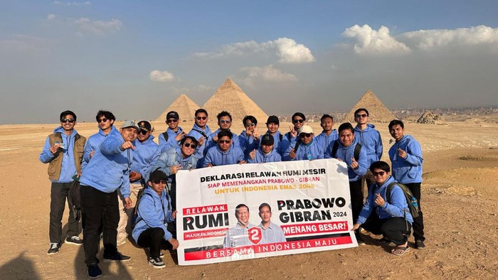 Relawan RUMI di Mesir Juga Dukung Prabowo-Gibran di Pilpres 2024