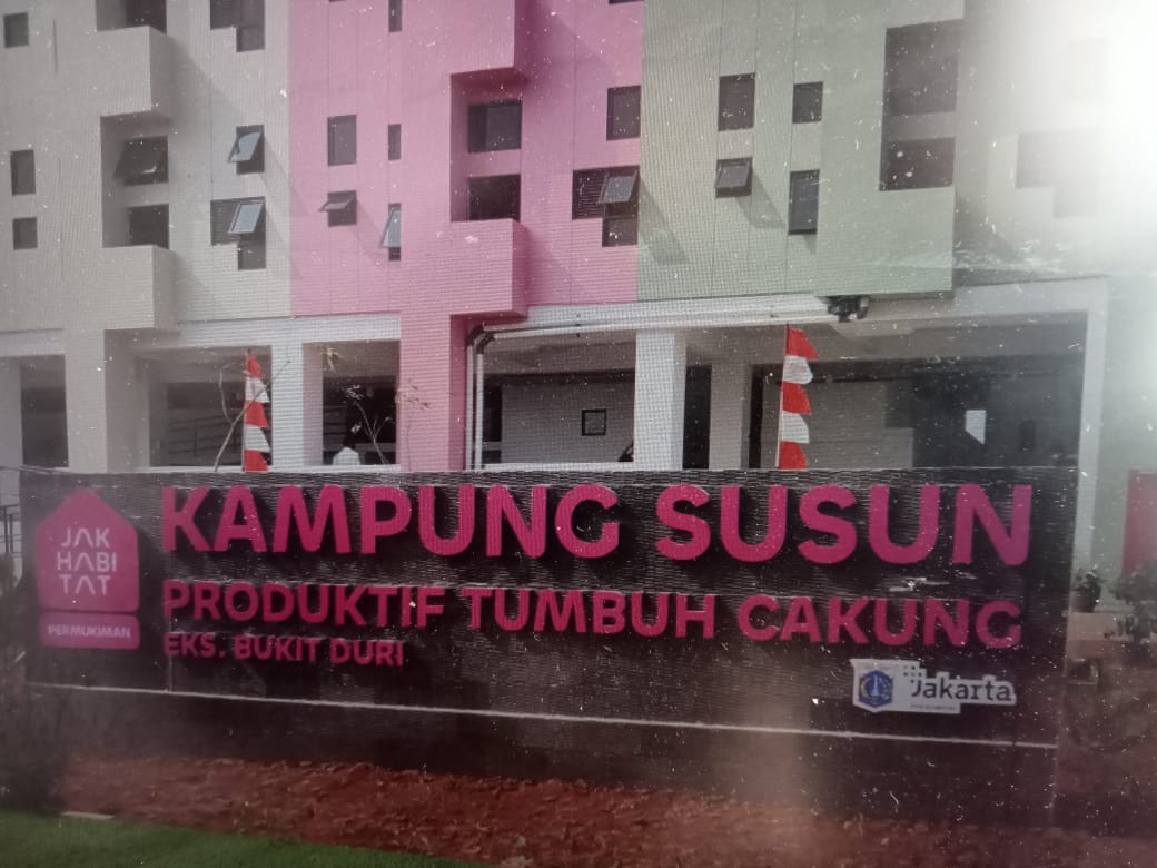 Pemprov DKI Jakarta Resmikan Kampung Susun Untuk Warga BuKit Duri