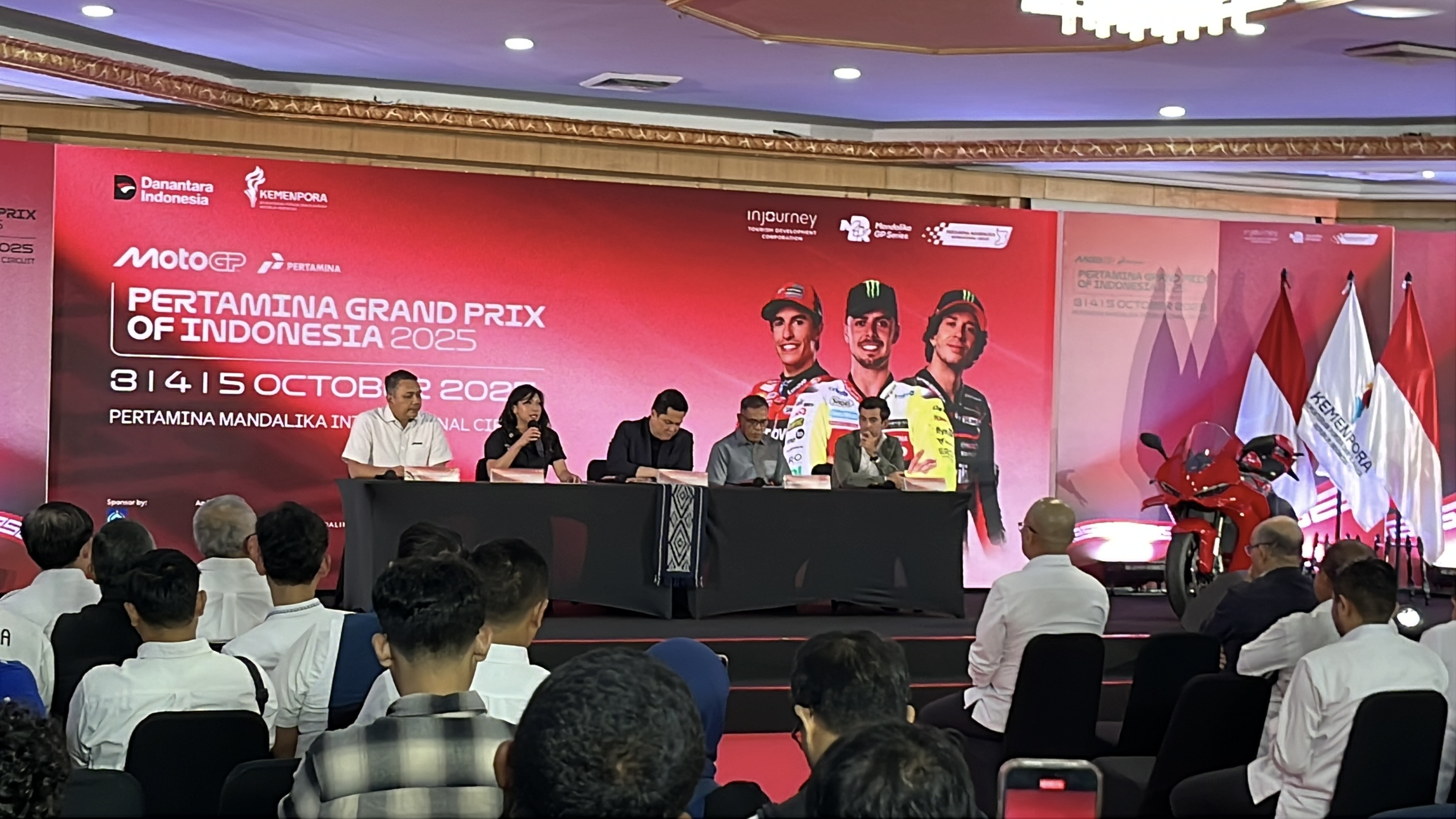 Erick Thohir: Sport Tourism dari MotoGP Mandalika 2025 Jadi Kunci Pertumbuhan Ekonomi